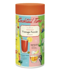 Cavallini Vintage Cocktails 1000 Piece Puzzle