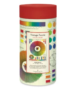 Cavallini Vintage Color Chart 1000 Piece Puzzle -Canson Sale 85021 1014 2 4ww
