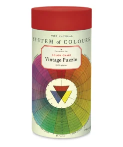 Cavallini Vintage Color Chart 1000 Piece Puzzle