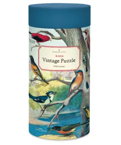 Cavallini Vintage Audubon Birds 1000 Piece Puzzle