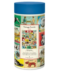 Cavallini Vintage Dogs 1000 Piece Puzzle 5 Cavallini Vintage Dogs 1000 Piece Puzzle -Canson Sale 85021 1019 2 4ww