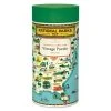 Cavallini Vintage National Parks Map 1000 Piece Puzzle