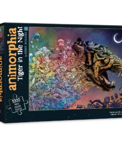 Animorphia Tiger In The Night 1000 Piece Puzzle