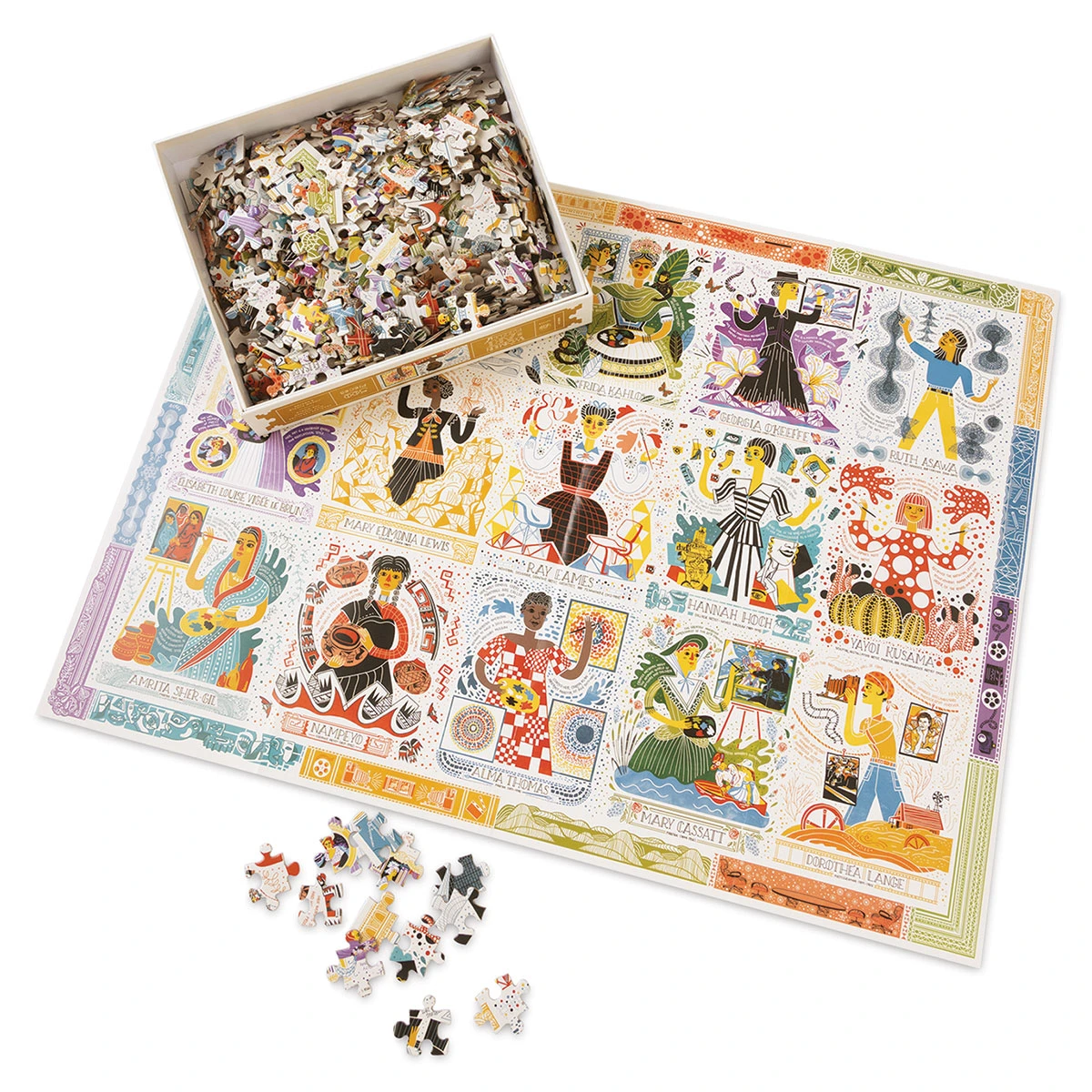 Women In Art 500 Piece Puzzle 2 Women In Art 500 Piece Puzzle - Image 2