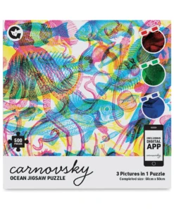 Ginger Fox Carnovsky Ocean 500 Piece Puzzle