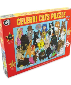 Ginger Fox Celebri Cats 1000 Piece Puzzle