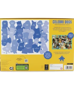 Ginger Fox Celebri Dogs 1000 Piece Puzzle 9 Ginger Fox Celebri Dogs 1000 Piece Puzzle -Canson Sale 85033 1003 5 4ww