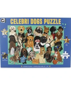 Ginger Fox Celebri Dogs 1000 Piece Puzzle