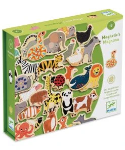 Djeco Magnetics Magnimo Wooden Animal Magnets