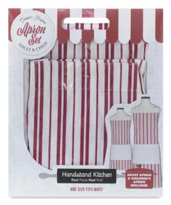 Handstand Kitchen Adult And Youth Apron Boxed Set -Canson Sale 85040 1029 1 4ww