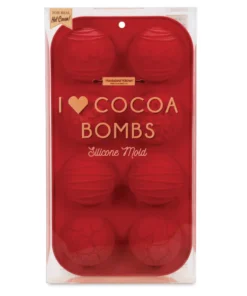 Handstand Kitchen I Heart Cocoa Bombs Silicone Mold