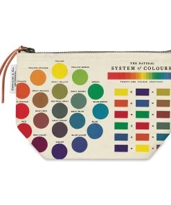 Cavallini Color Wheel Cotton Pouch