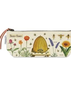 Cavallini Bees & Honey Mini Cotton Pouch