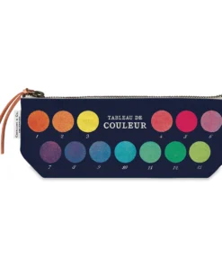 Cavallini Colors Mini Cotton Pouch