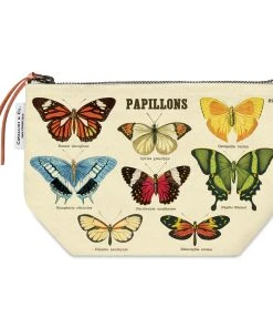 Cavallini Butterflies Cotton Pouch