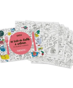 OMY Coloring Placemat Sets