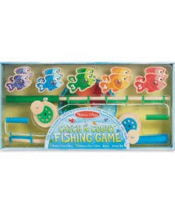 Melissa & Doug Catch And Count Magnetic Fishing Game