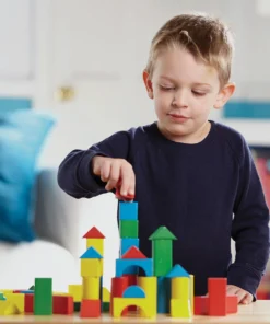 Melissa & Doug 100 Piece Wood Blocks Set 10 Melissa & Doug 100 Piece Wood Blocks Set -Canson Sale 85706 1009 4 4ww