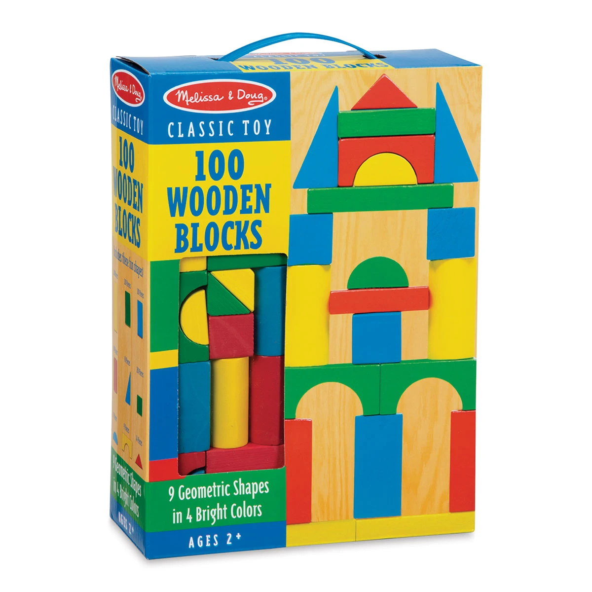 Melissa & Doug 100 Piece Wood Blocks Set 1 Melissa & Doug 100 Piece Wood Blocks Set