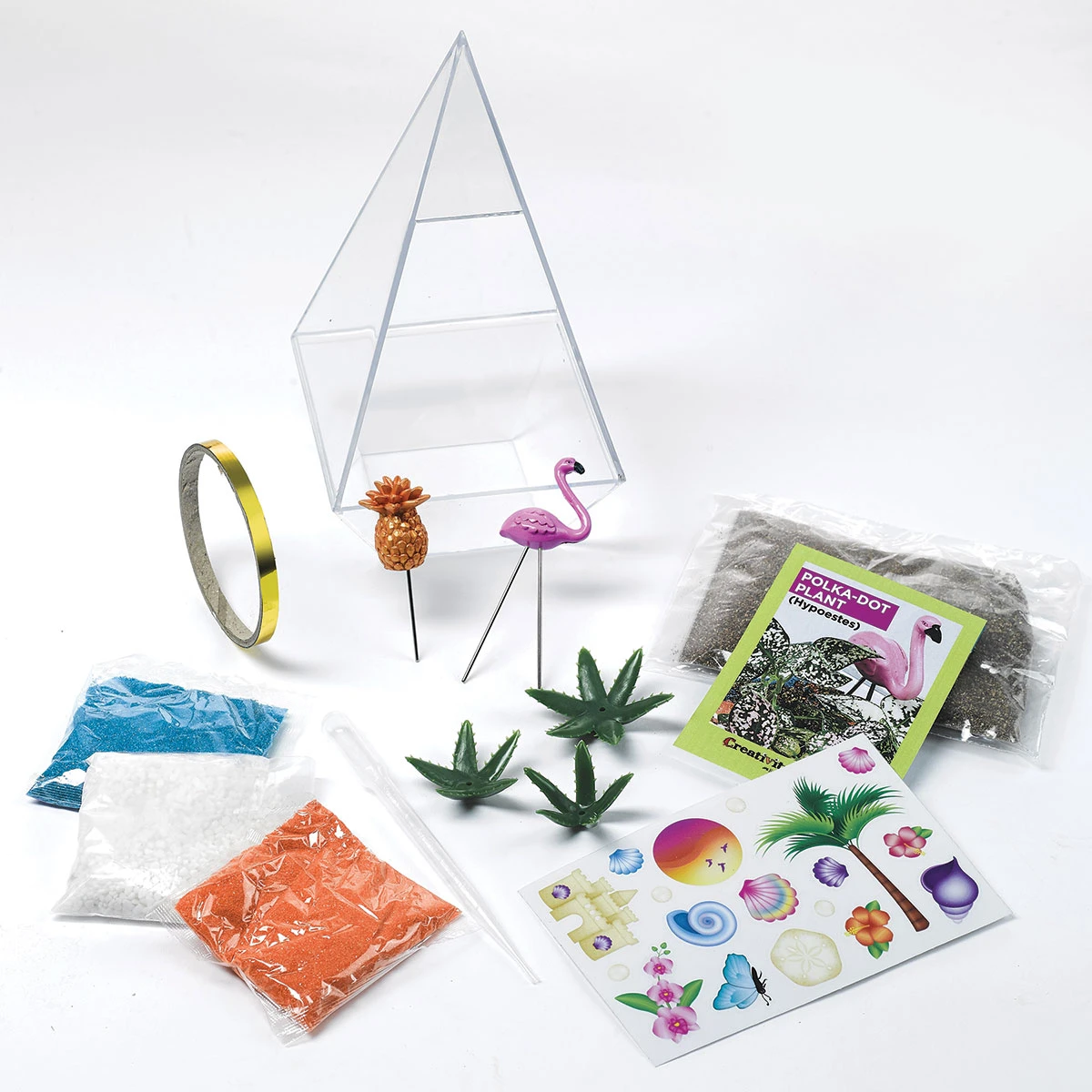Creativity For Kids Tropical Terrarium Kit 2 Creativity For Kids Tropical Terrarium Kit - Image 2