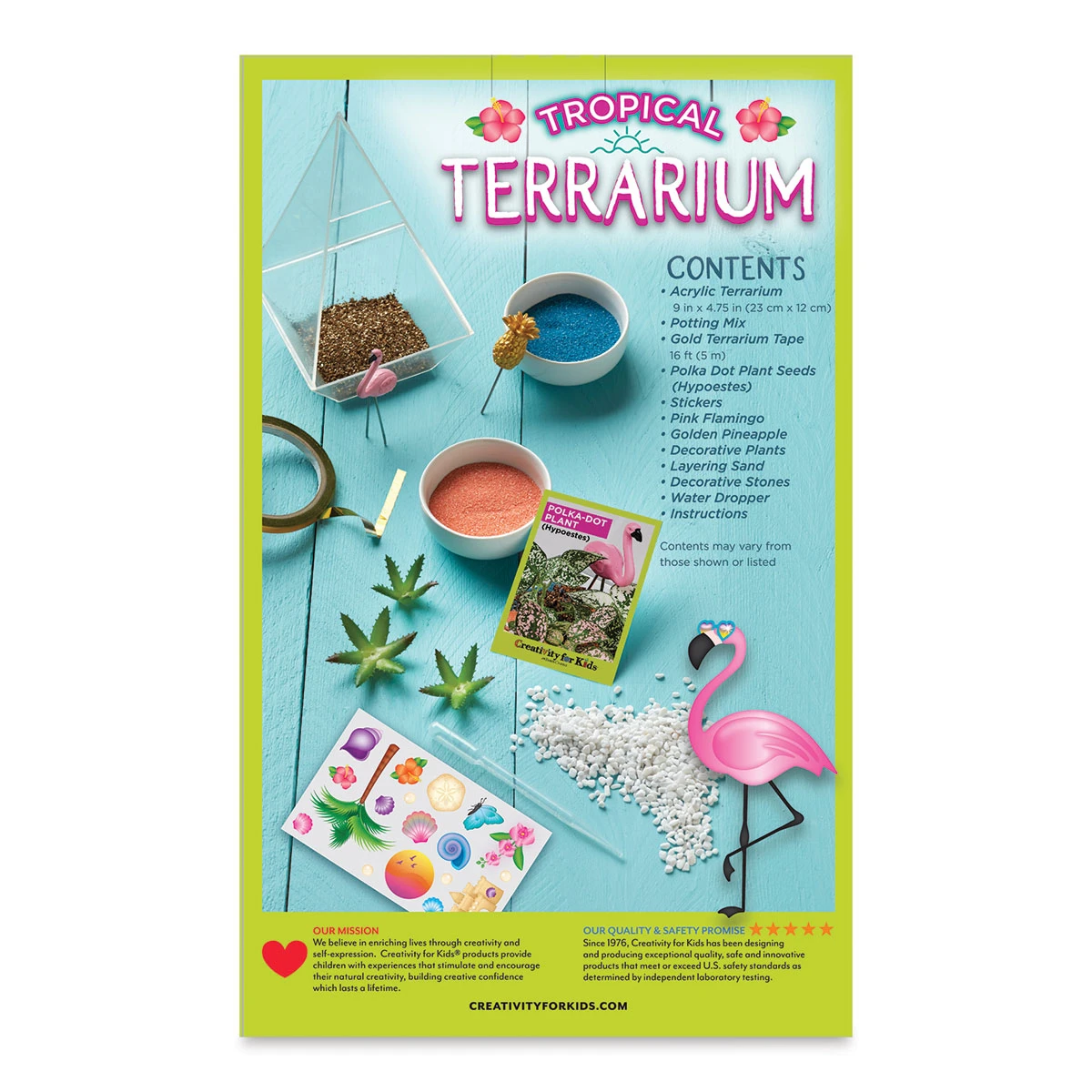 Creativity For Kids Tropical Terrarium Kit 3 Creativity For Kids Tropical Terrarium Kit - Image 3
