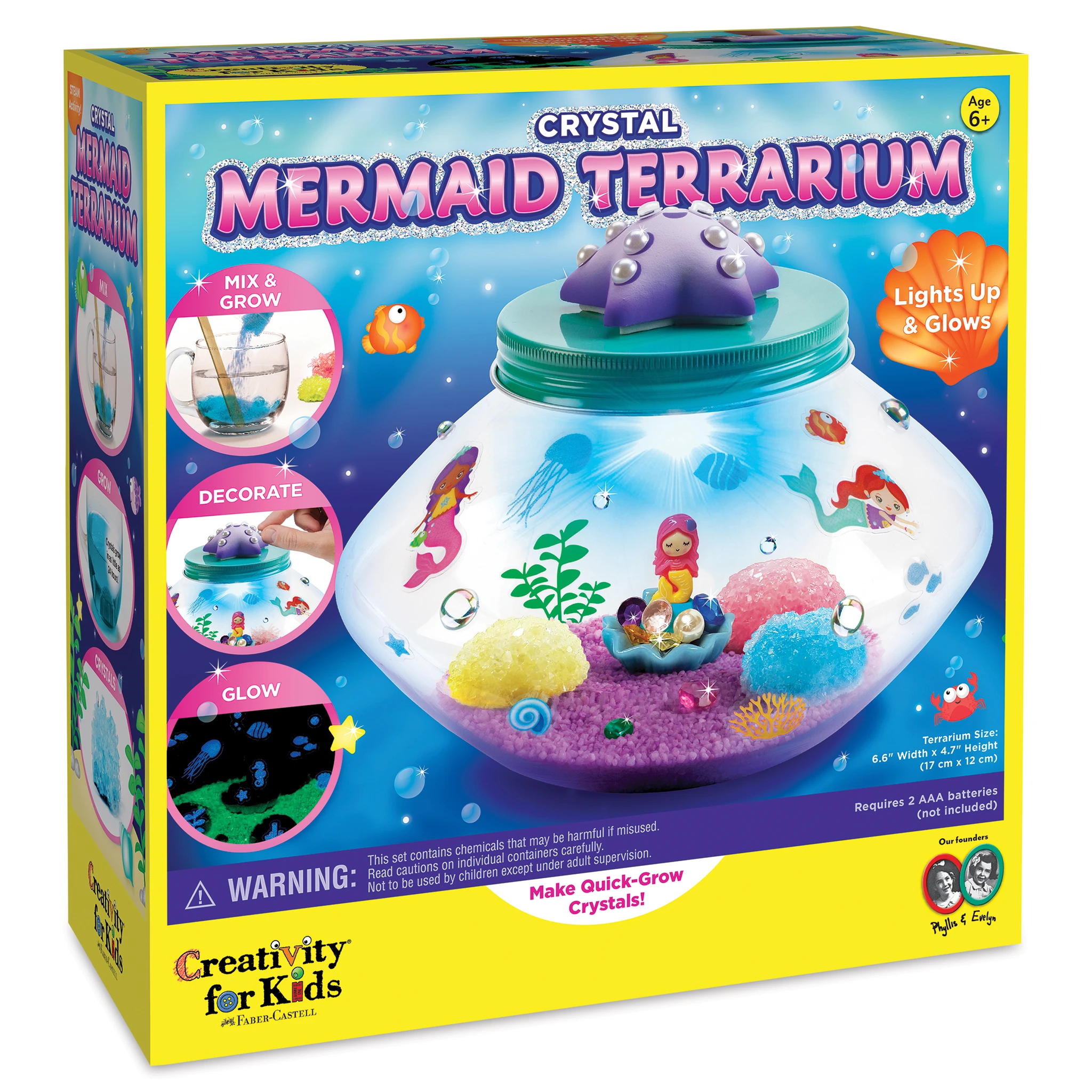 Creativity For Kids Crystal Terrarium Kits 1 Creativity For Kids Crystal Terrarium Kits