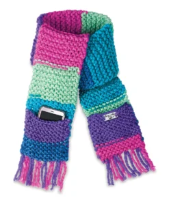 Creativity For Kids Learn To Knit Pocket Scarf Kit -Canson Sale 85716 1001 4 4ww