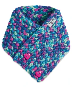 Creativity For Kids Quick Knit Button Scarf Kit -Canson Sale 85719 1001 4 4ww