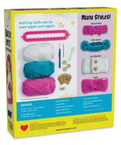 Creativity For Kids Quick Knit Headbands Kit -Canson Sale 85719 1002 2 4ww