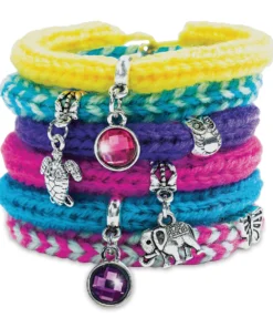 Creativity For Kids Quick Knit Charm Bracelets Kit -Canson Sale 85719 1003 3 4ww