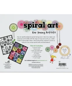 SpiceBox Spiral Art For Young Artists Kit -Canson Sale 85724 1002 2 4ww