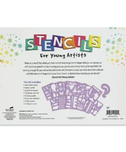 SpiceBox Stencils For Young Artists Kit -Canson Sale 85724 1003 2 4ww