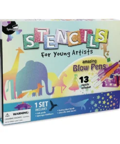 SpiceBox Stencils For Young Artists Kit