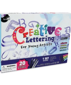 SpiceBox Creative Lettering For Young Artists Kit
