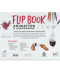 SpiceBox Flip Book Animation And Cartooning For Young Artists Kit -Canson Sale 85724 1006 2 4ww