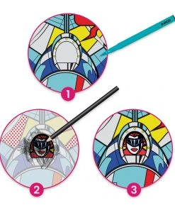 Djeco Inspired By Superheroes Felt Tips And RubOn Transfers Kit -Canson Sale 85729 1005 4 4ww