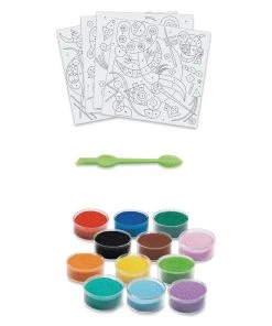 Djeco Inspired By Abstract Colored Sands Kit 6 Djeco Inspired By Abstract Colored Sands Kit -Canson Sale 85729 1011 2 4ww