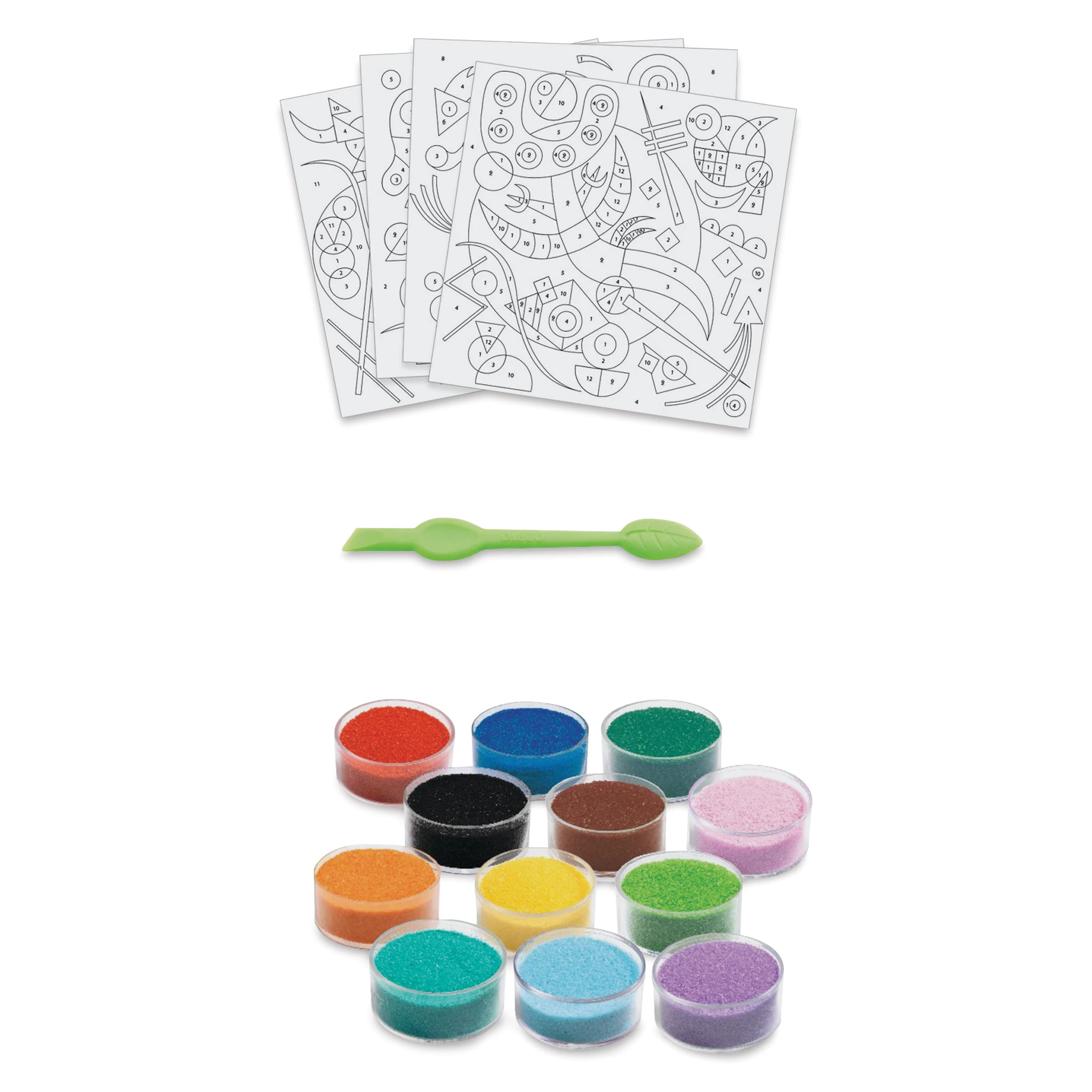 Djeco Inspired By Abstract Colored Sands Kit 3 Djeco Inspired By Abstract Colored Sands Kit - Image 3