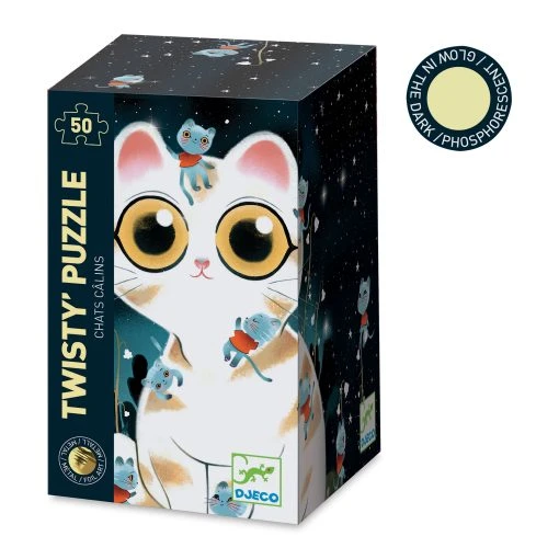 Djeco Twisty Puzzles -Canson Sale 85730 1002 M 4ww