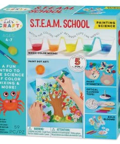 Lets Craft STEAM School Painting Science Set
