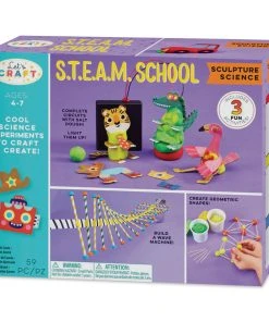 Lets Craft STEAM School Sculpture Science Set