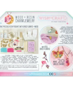 WishCraft Wood + Resin Charm Jewelry Kit -Canson Sale 85776 1007 4 4ww
