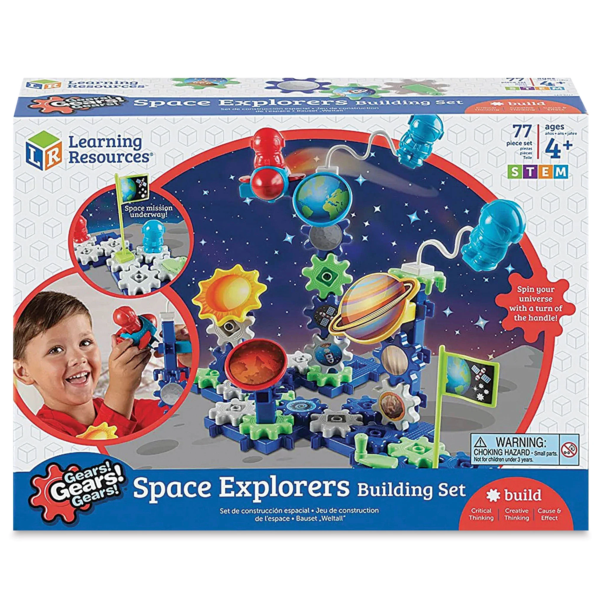Learning Resources Gears! Gears! Gears! Space Explorers Building Set 2 Learning Resources Gears! Gears! Gears! Space Explorers Building Set - Image 2