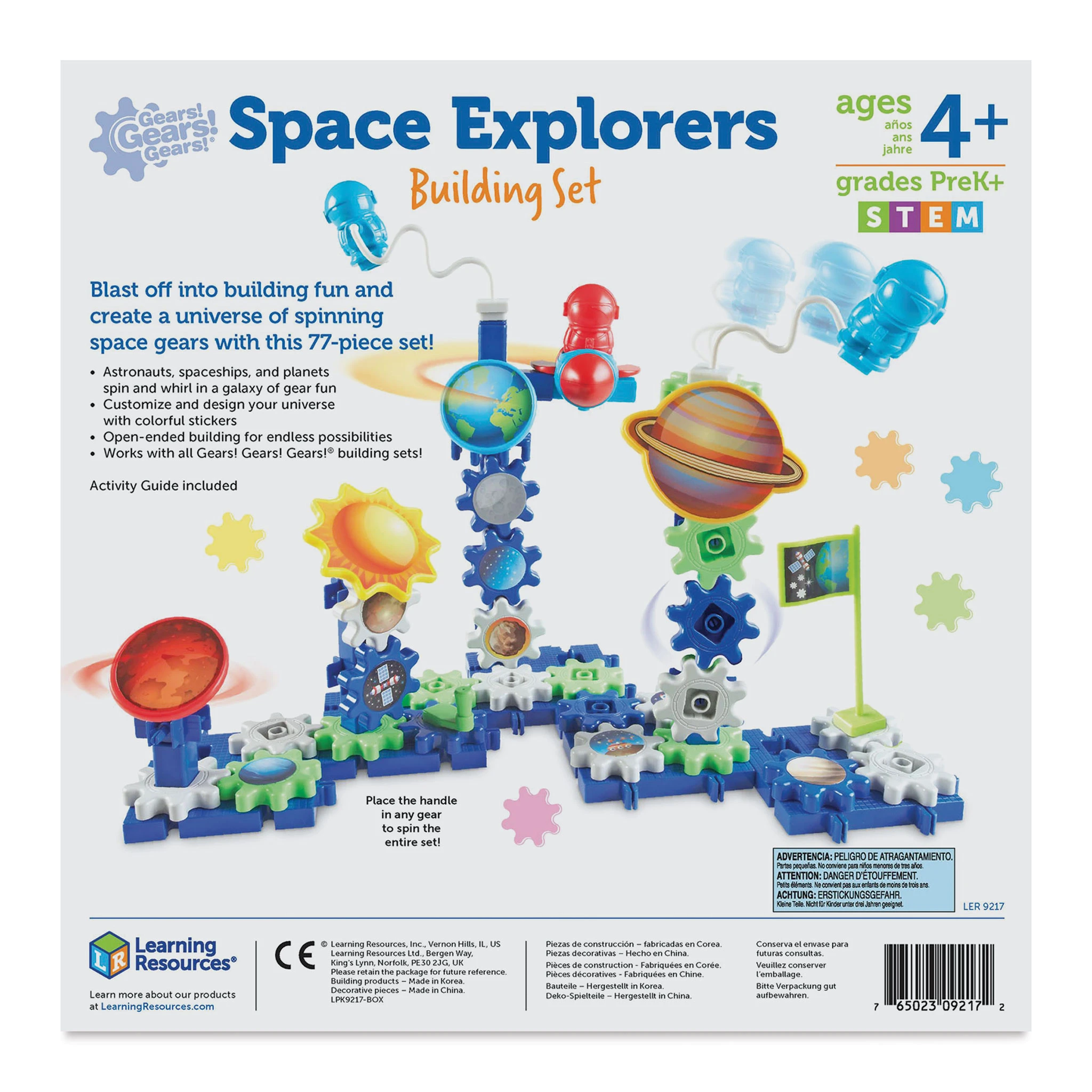 Learning Resources Gears! Gears! Gears! Space Explorers Building Set 3 Learning Resources Gears! Gears! Gears! Space Explorers Building Set - Image 3
