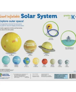 Learning Resources Giant Inflatable Solar System Set -Canson Sale 85789 1000 10 4ww