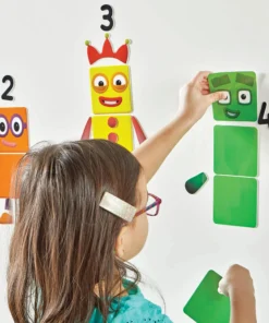 Hand2Mind Numberblocks Reusable Cling Stickers -Canson Sale 85790 1000 7 4ww
