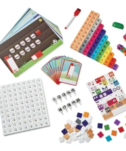 Hand2Mind Numberblocks MathLink Cubes Sets -Canson Sale 85790 1002 3 4ww