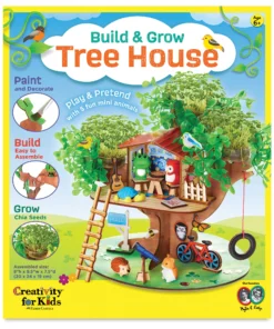 Creativity For Kids Build And Grow Tree House Kit