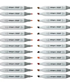 Kingart Pro DoubleEnded Art Alcohol Marker Sets -Canson Sale 87318 3249 6 4ww