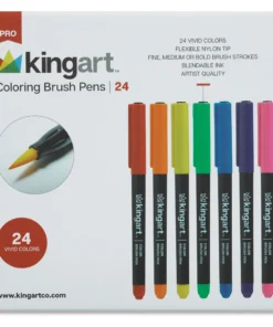 Kingart Pro Coloring Brush Pen Sets